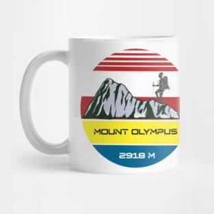 Mount Olympus, 2918m ,Climber Mug